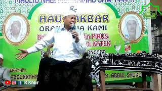 Makna Haul || AUDIO HD || KH. Abdurrahman Shoheh || Haul Akbar H. Ongget Bin Pirus