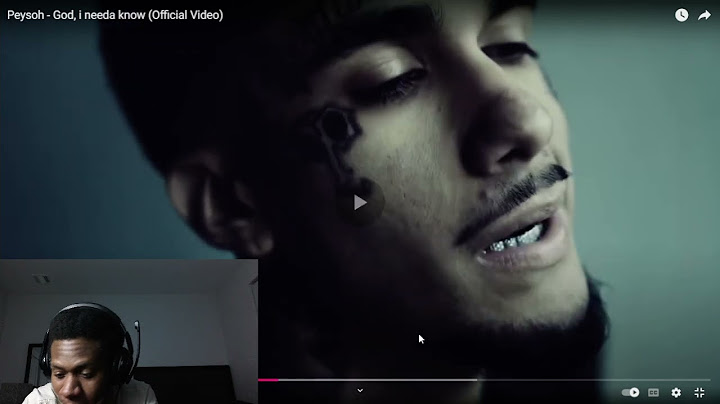 Felt This!! Peysoh - God, i needa know (Official Video) REACTION