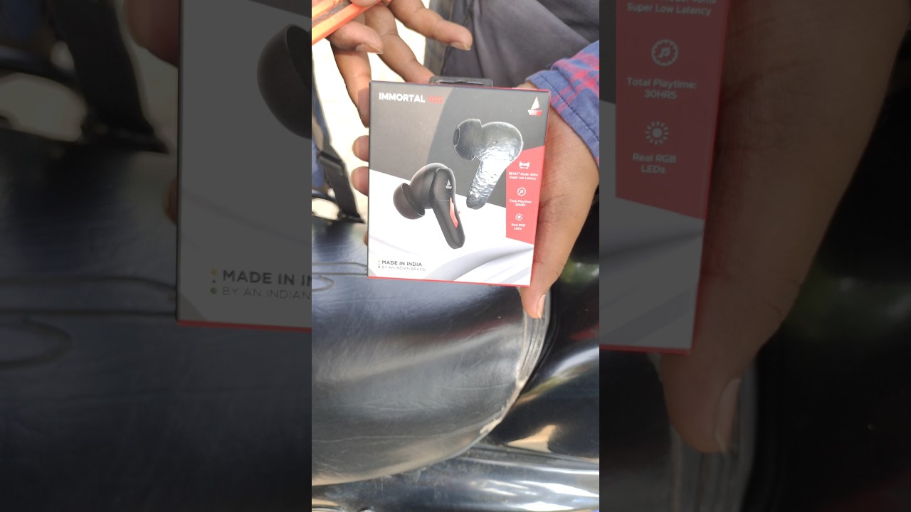 Boat Immortal 100 unboxing 