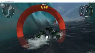 Hydro Thunder Hurricane - Ring Master gameplay (Cuthroat Storming Asgard)