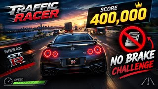 INSANE TRAFFIC RACER CHALLENGE - 400K score without touching brake button 🫣🏎 screenshot 2