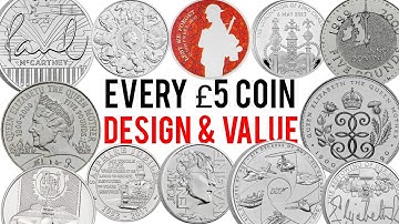 Every £5 Coin Design & Value | Full List 2025