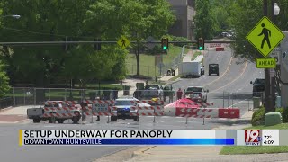 Setup for Panoply Underway