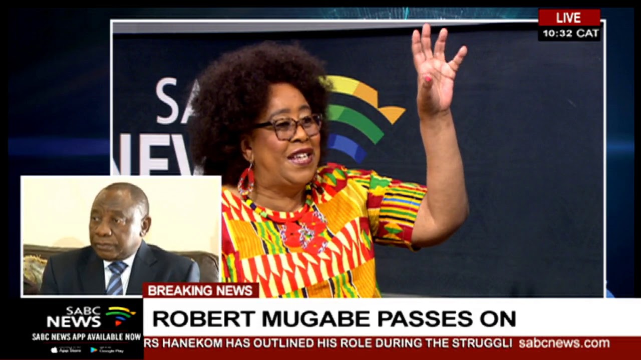 Robert Mugabe I Former Zimbabwean Ambassador Jacqueline Zwambila pays tribute