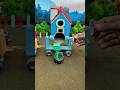 😱 Amazing Mini Tractor Making Cement Pillar | DIY Real Working Construction Machine 🚜 #shorts