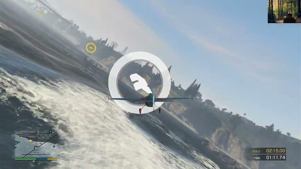 HOW TO GET GOLD!!! Grand Theft Auto V - Mission - Los Santos Flight School - Flat Hatting