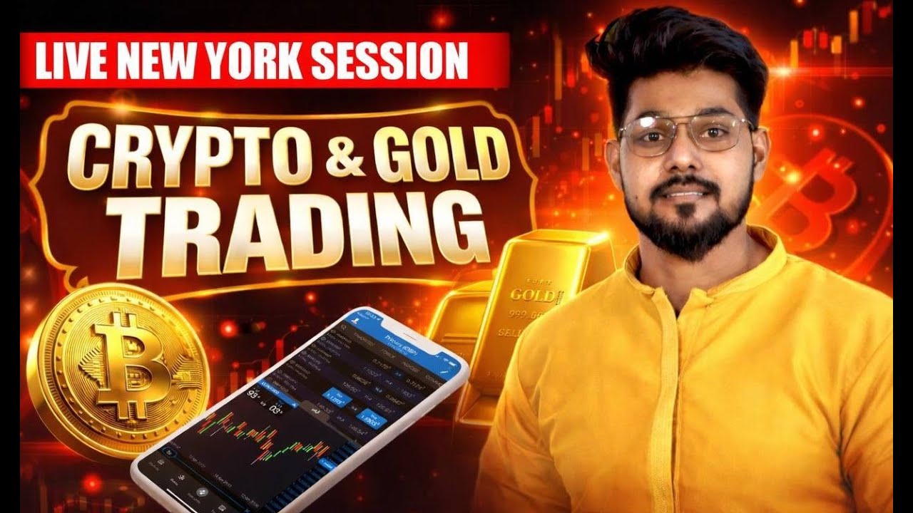Live Crypto & Gold Analysis || 22 Jan || King Trading Zone