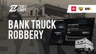 ZS Bank Truck Robbery – Dynamic Heist & Guard AI for FiveM (ESX | QBCore | Qbox) | Showcase