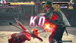 KOOLKenny148st TEKKEN 8 - My Alisa Bosconovitch VS Leroy Smith Cross Platform Gameplay.
