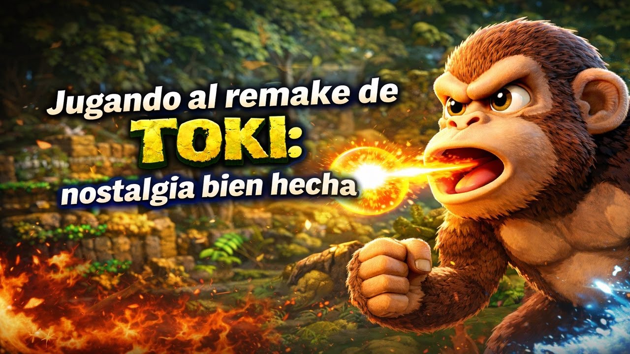 🔥 El REMAKE de TOKI ¿Mejor que el clásico? 🐒🎮 | Nuevo remake de videojuegos