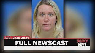 HICKORY MAN DIES IN CRASH, SECOND ARREST IN DAYCARE CHILD ABUSE CASE | WHKY Full News, Tues. 8/25/26