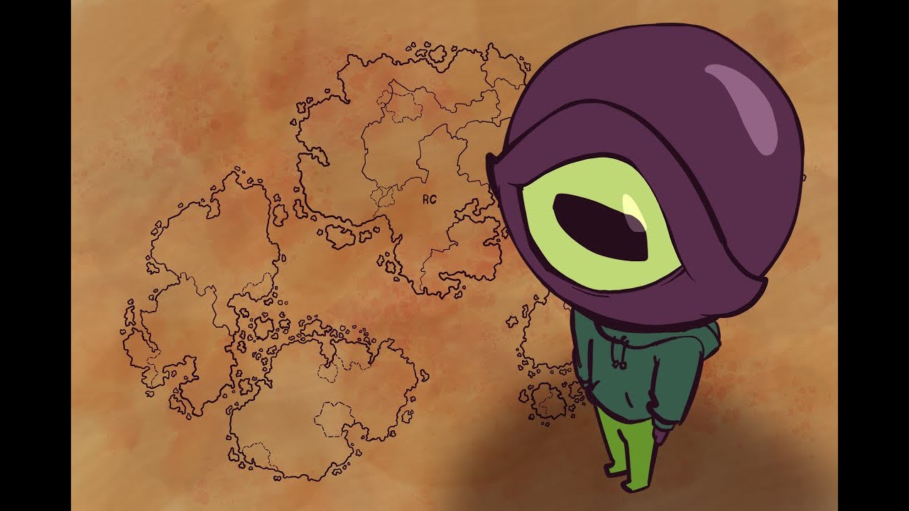 I Made A Fantasy World Map - Red-Caster Lore 🩸