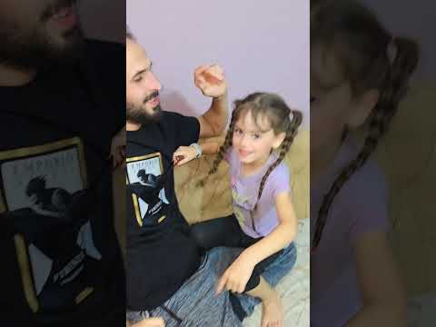 الاب اول بطل واول حبيب غزل بتحب بابا اكتر مني  