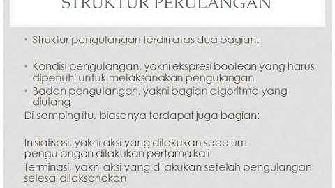 Struktur Dasar Algoritma