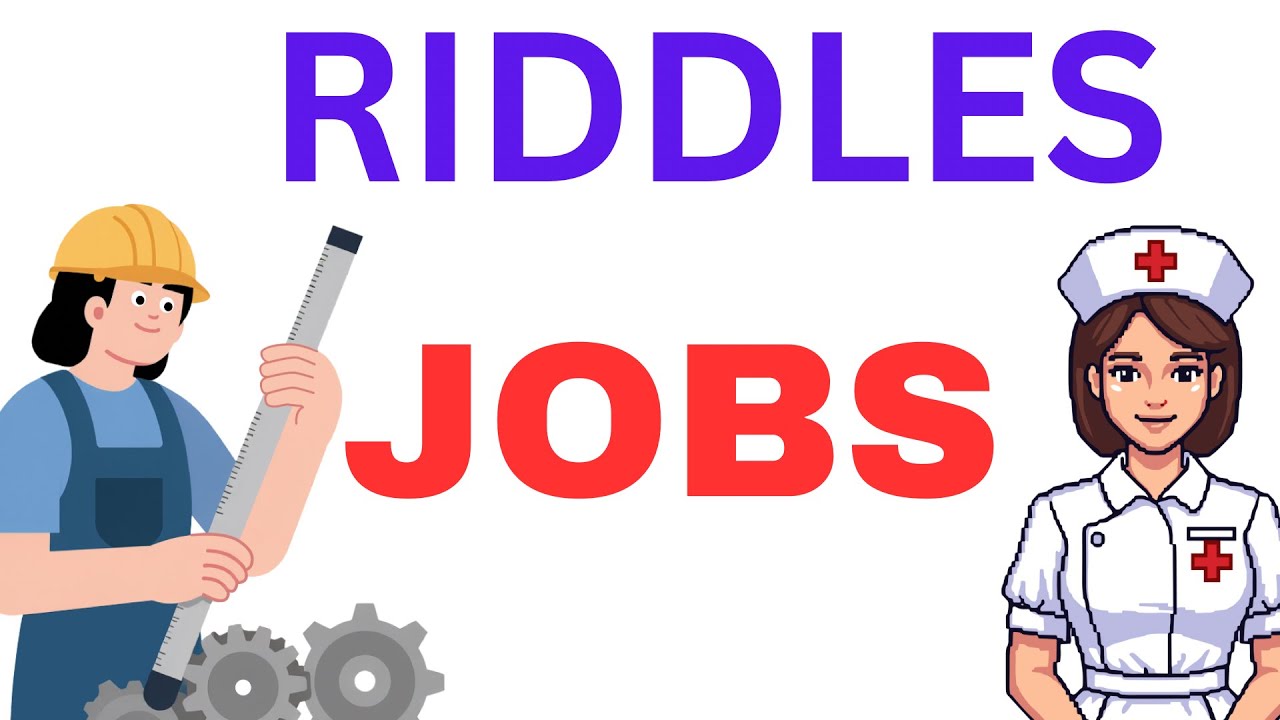 Profession Riddles Job Riddles | Riddles | What Am I? | Jobs and Occupations riddle # ...
