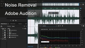 Adobe Audition CC -How to remove Noise from a clip