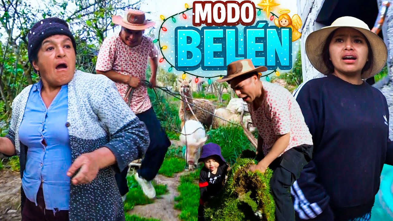 SOLO FALTA LOS ANIMALITOS EN EL PESEBRE | Rommel Racp Ft. Elvia Maji - Señora Marianita