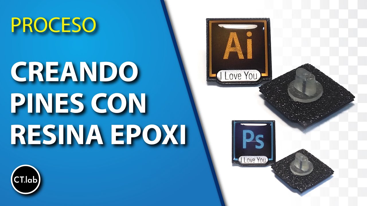 🔷 Cómo hacer PINES ENCAPSULADOS con RESINA - DOMES sobre VINILO - TUTORIAL GRATIS 😃