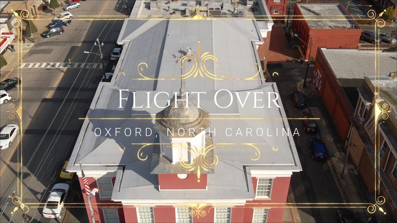 Flight Over Oxford North Carolina