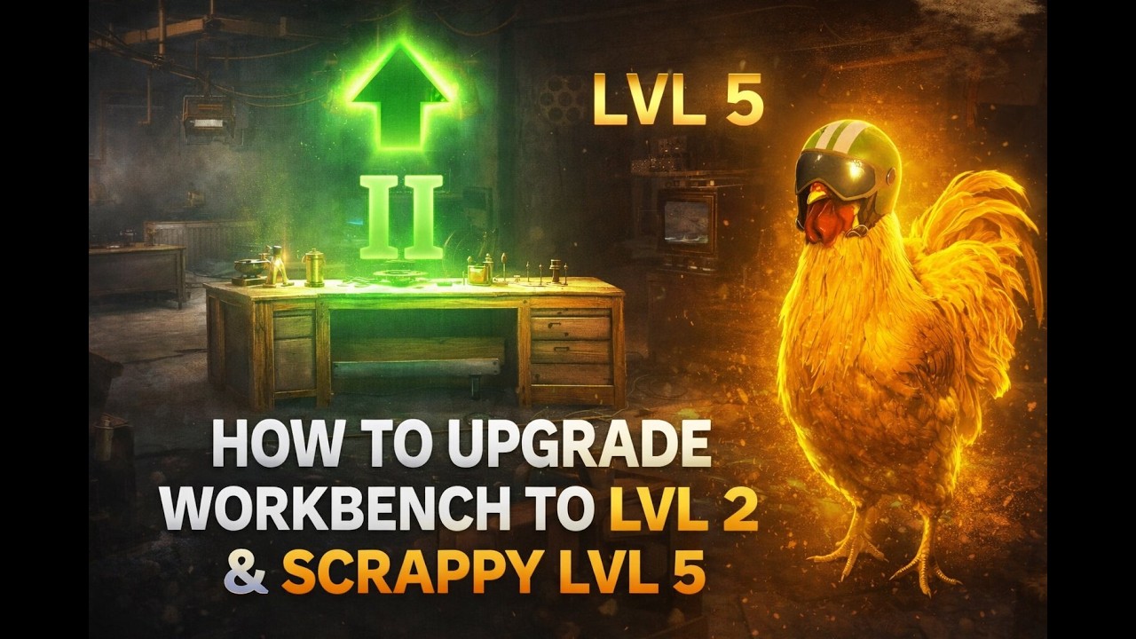 FAST Guide: Workbench Level 2 & Scrappy Level 5 | ARC Raiders - YouTube