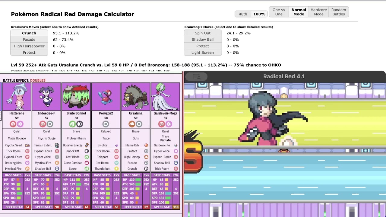 Gymleader Sabrina - Radical Red 4.1 - Deathless effort