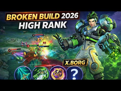UNSTOPPABLE X.BORG 🔥 Best Build for High Rank 2026