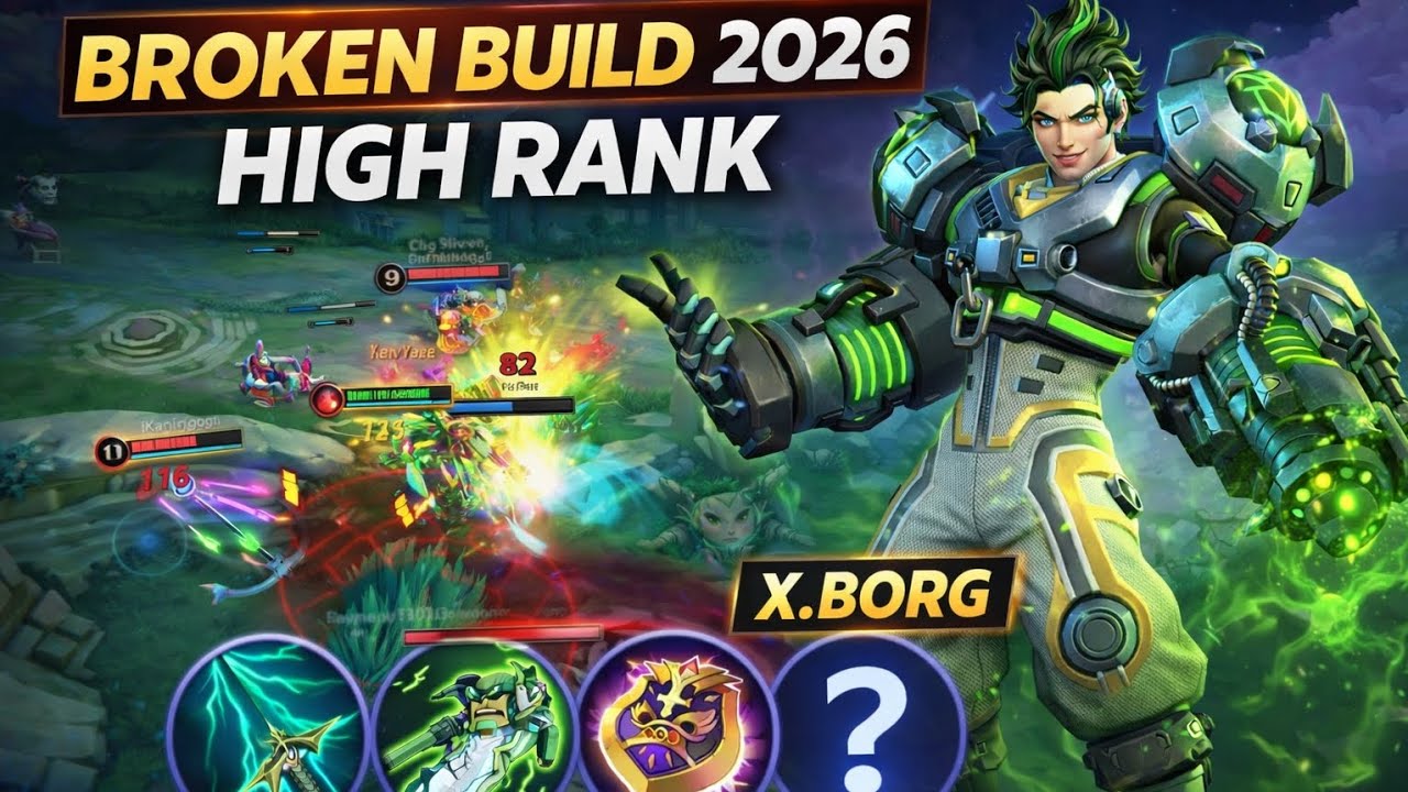 UNSTOPPABLE X.BORG 🔥 Best Build for High Rank 2026
