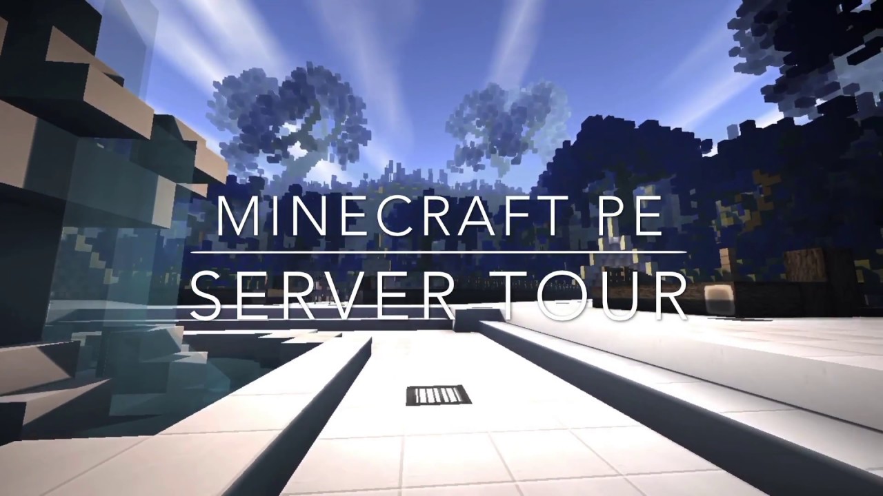 ️ Minecraft Pe Server Trailer Ip And Port In Description - YouTube