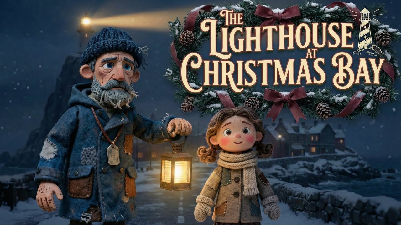 Маяк в бухте Рождества | Волшебный рождественский короткометражный фильм, снятый в технике покадр...