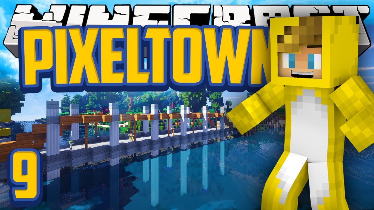 Minecraft Mods Pixelmon 'Pixeltown' Adventure "The Filter!" Ep 9 (Minecraft Pokemon Mod)