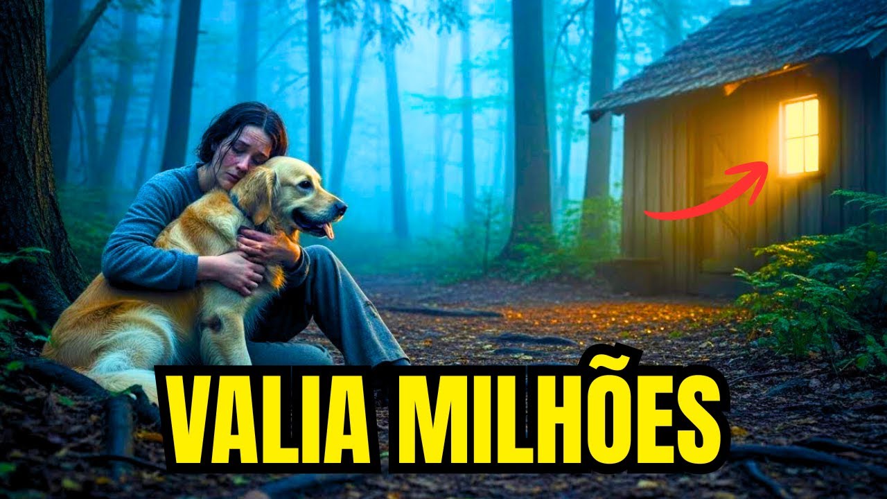Ela Estava Desposta a Desistir, Mas o Que Seu Cão Achou Naquela CABANA Mudou Tudo!
