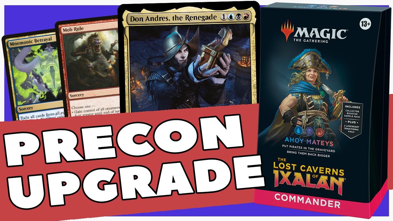 mtg pirate commander precon Amazon.com: Magic: The Gathering The Lost Caverns of Ixalan Commander Deck main image 0