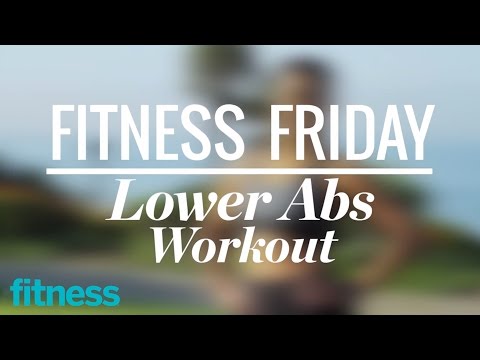 At-Home Lower Abs Workout | Fitness