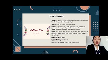 EVENT PROPOSAL