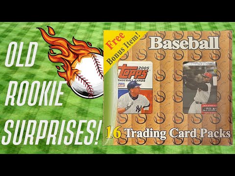 Old Baseball Mystery Box - Older Rookie Pulls! - YouTube