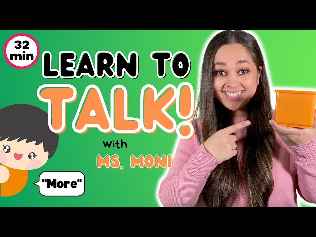 Learn To Talk | Colours, Animals, Numbers, Gestures & First Words