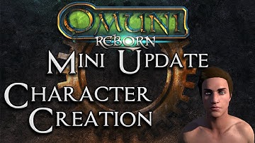 MMO Indie Game Dev | Character Creation | Omuni Reborn Mini Update