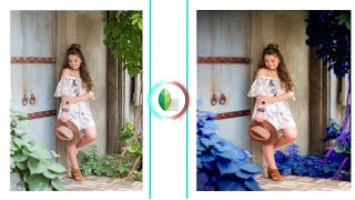 Snap seed photo editing | Blue Theme - Blur | RESULT AWESOME PICTURE screenshot 1