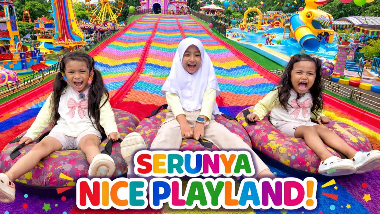 NOURA MAIN DI PLAYGROUND TERBESAR DI KOTA TEGAL 😱😱