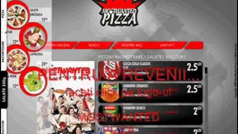 MostWanted Pizza Demo