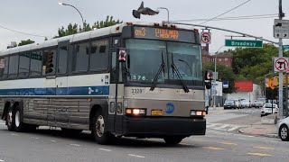 MTA Bus Company: Final Trips of the QM3 Passing Northern Blvd & Broadway (6/27/25)