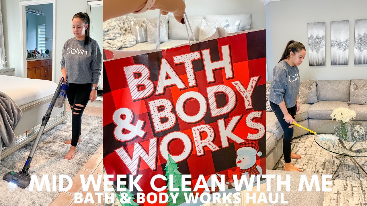 MID WEEK CLEAN WITH ME CLEANING MOTIVATION SPEED CLEANING BATH