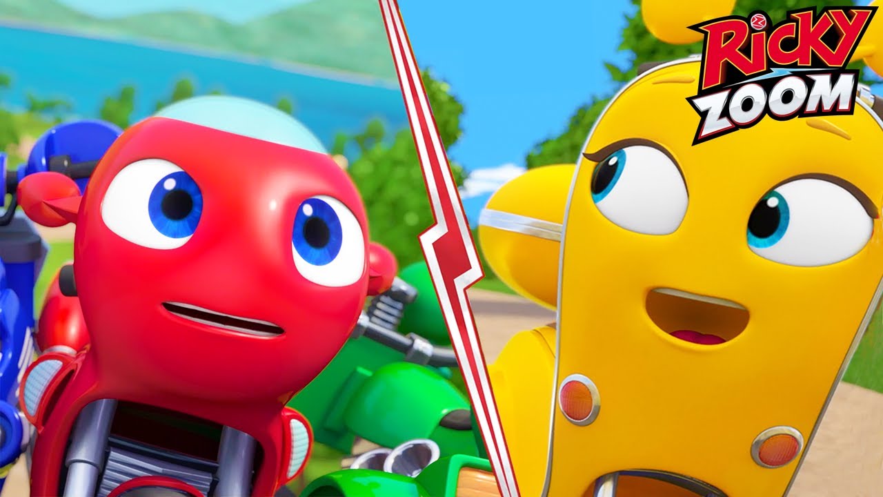 Ricky Needs to be Rescued ❤️ Ricky Zoom ⚡Cartoons for Kids | Ultimate Rescue Motorbikes for Kids