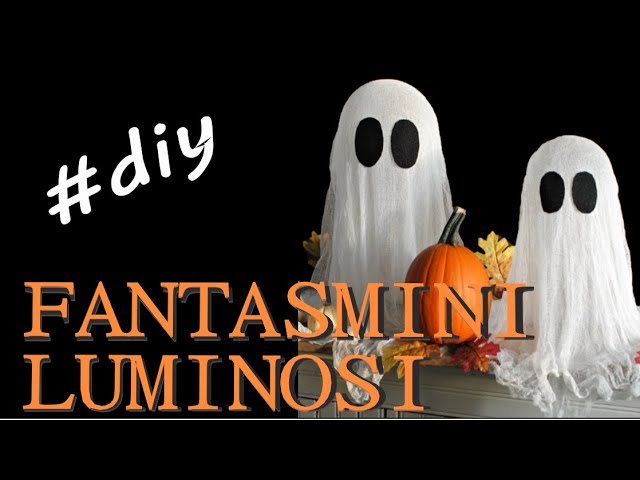 Fantasmini di Halloween fai da te, Halloween fai da te