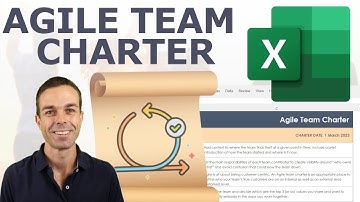 Making an AGILE TEAM CHARTER in Excel (BEST things to include)