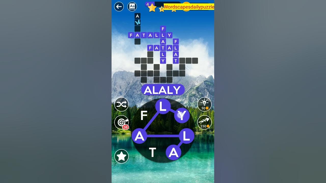 WORDSCAPES Daily Puzzle April 23, 2023 YouTube