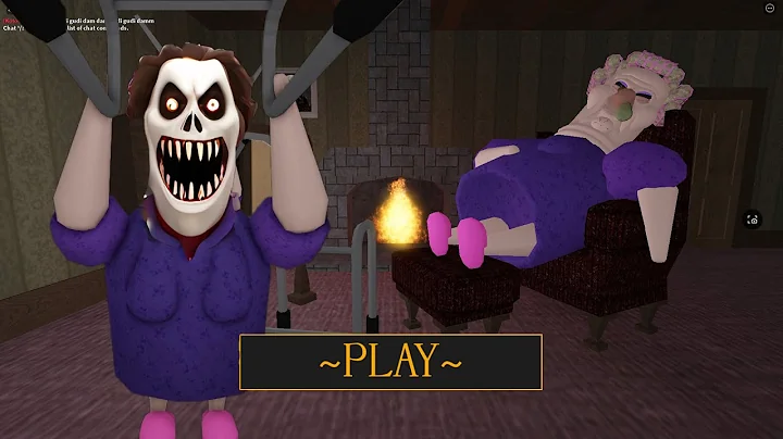 GRUMPY GRAN! (SCARY OBBY) Roblox Gameplay Walkthrough EASY Mode - First Place No Death [4K] #roblox