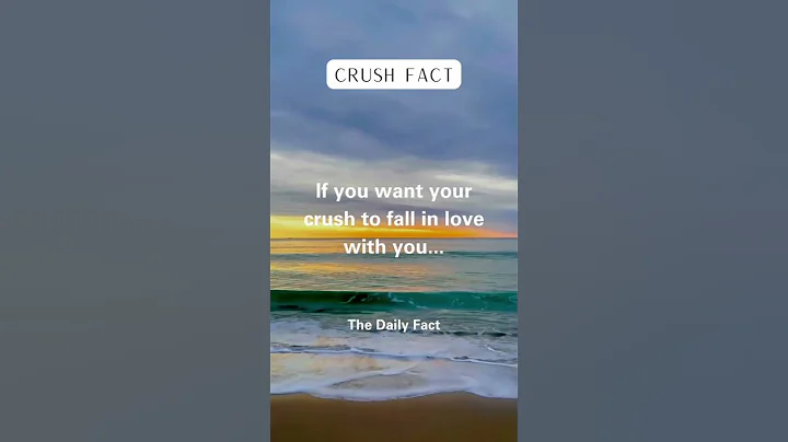 If you want your crush to fall in love with you... #shorts #psychologyfacts #subscribe