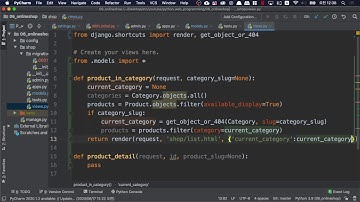 [오지랖 파이썬 웹 프로그래밍] 6장 Onlineshop 05 - 카테고리 페이지, 제품 상세 페이지 뷰 만들기 - Category & Product detail view