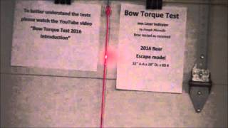 Bow Torque Test 2016 Bear Escape